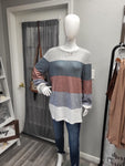 Color Blocked Striped Top